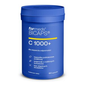 BICAPS C 1000+ Witamina C + bioflawonoidy cytrusowe, 60 kaps. – ForMeds