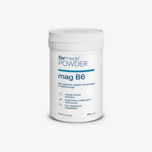 POWDER Mag B6 (Magnez + Witamina B6, proszek), 60 porcji – ForMeds
