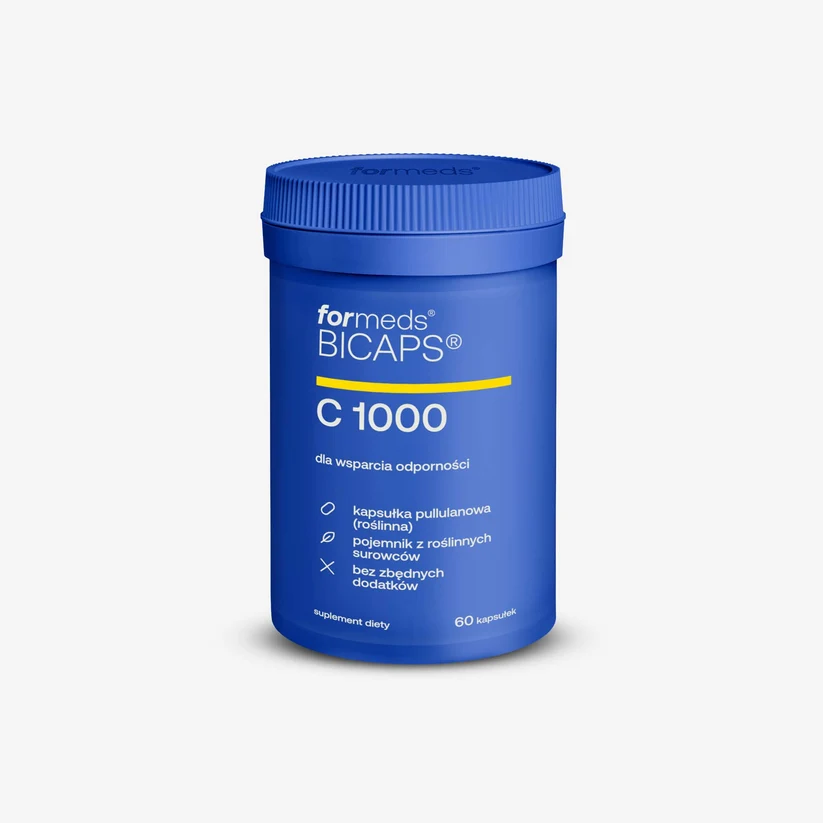 BICAPS C 1000 (Witamina C 1000 mg), 60 kaps. – ForMeds